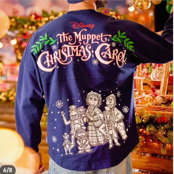 The Muppet Christmas Carol Spirit Jersey for Adults - Picture 6 of 11